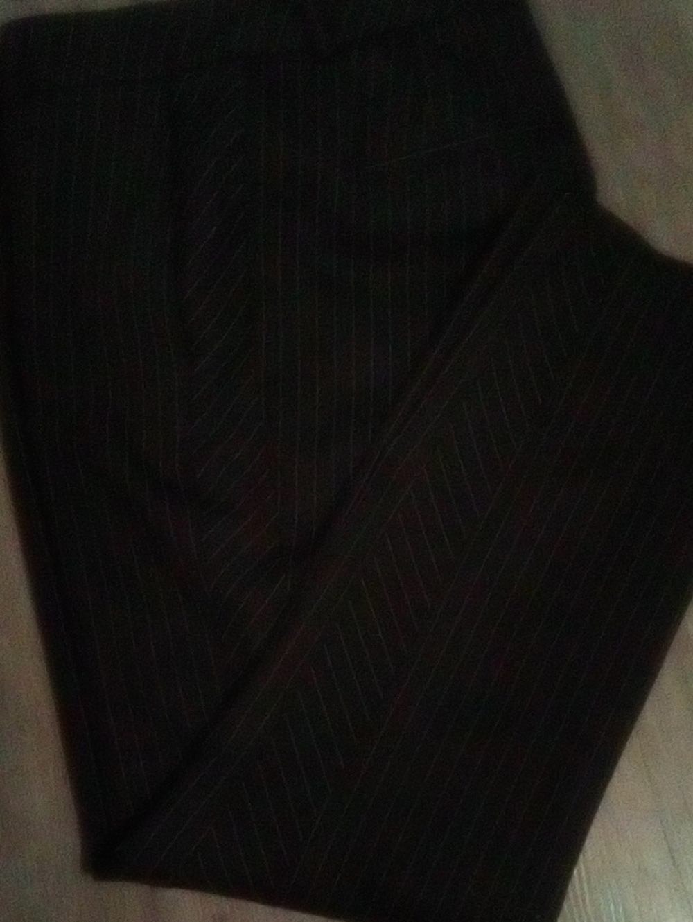 White House Black Market Pinstripes Slim Ankle Fit